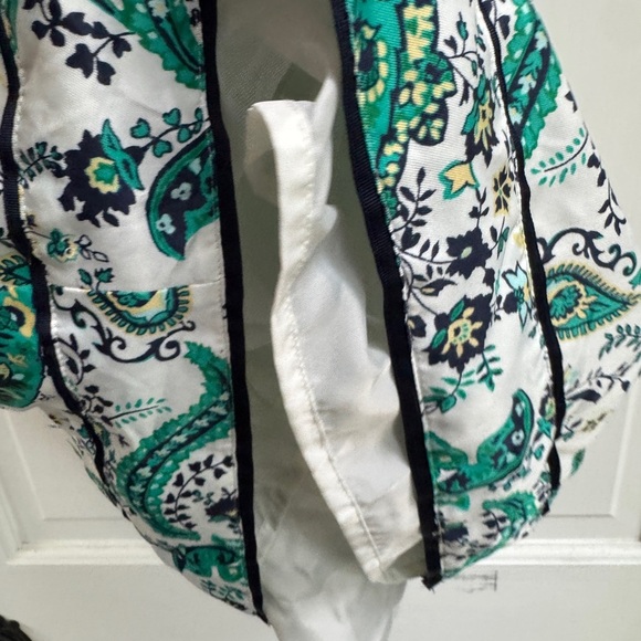 NWOT Janie and Jack 2T Girls Green Paisley Collared Sleeveless Dress - Picture 5 of 6